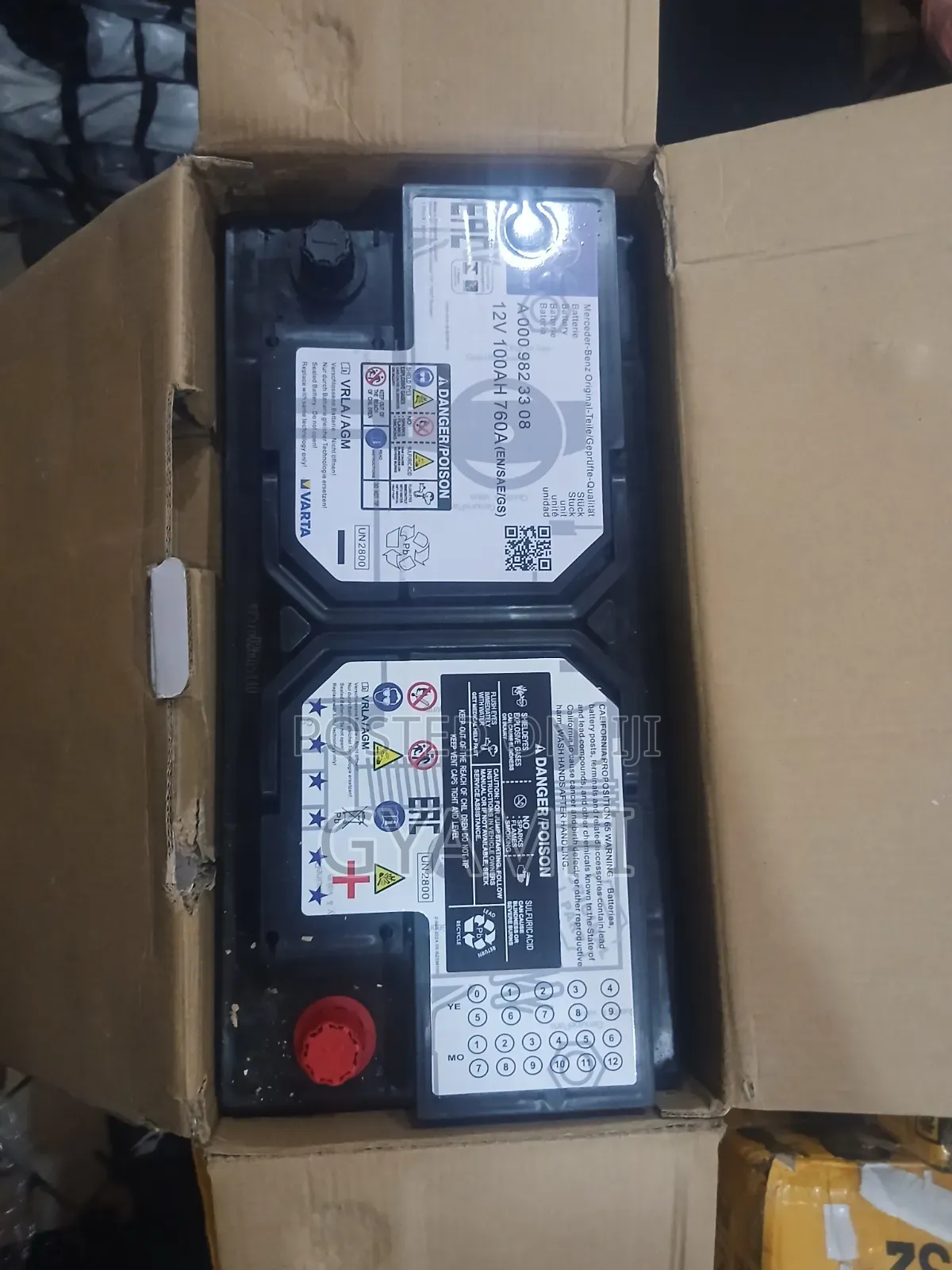 Agm Battery Mercedes Benz 84ah