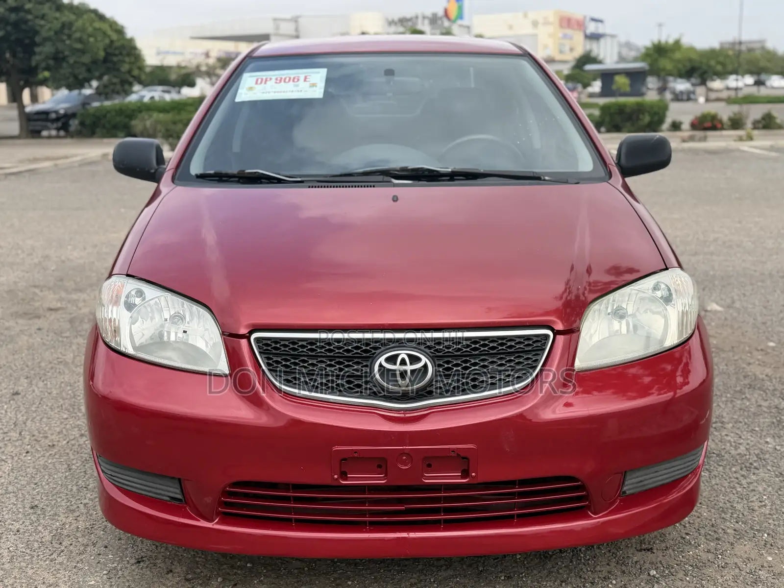 Toyota Vios 2008 Burgundy