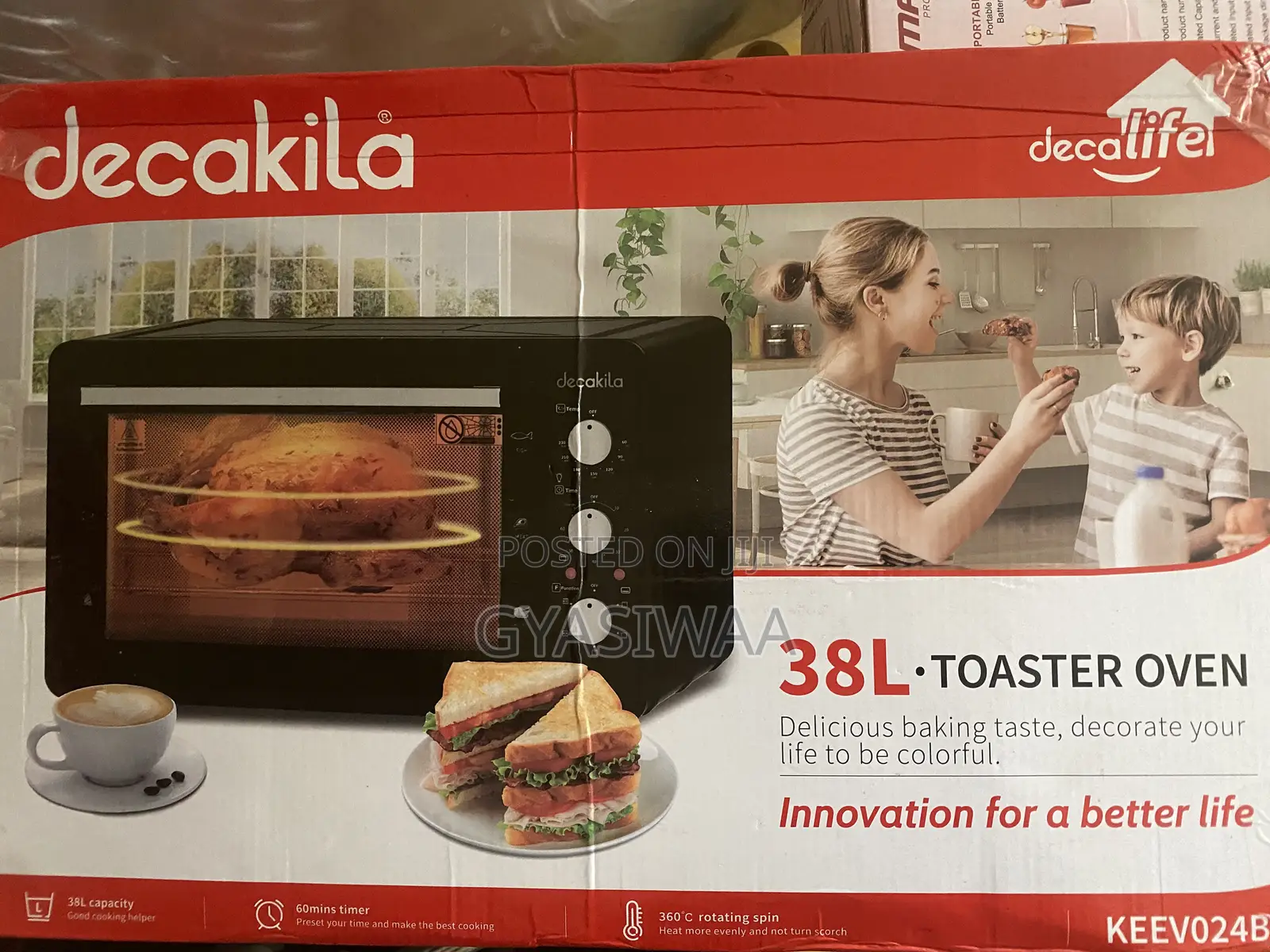 Decakila Toaster Oven 38L