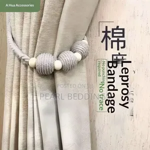 Beautiful Elegant Classic Curtains Tieback Available in 3 Colors