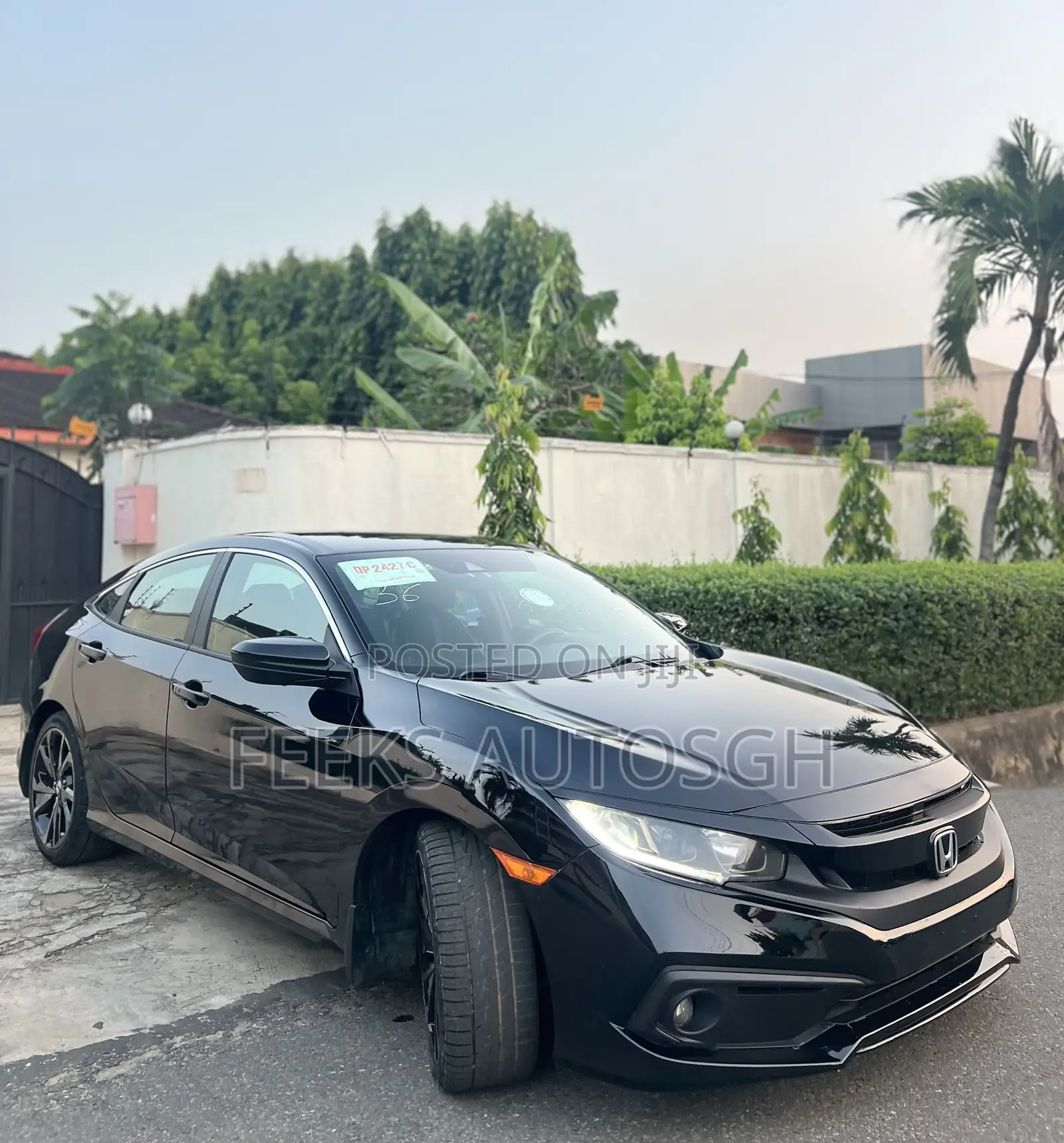 Honda Civic Sport Sedan 2020 Black