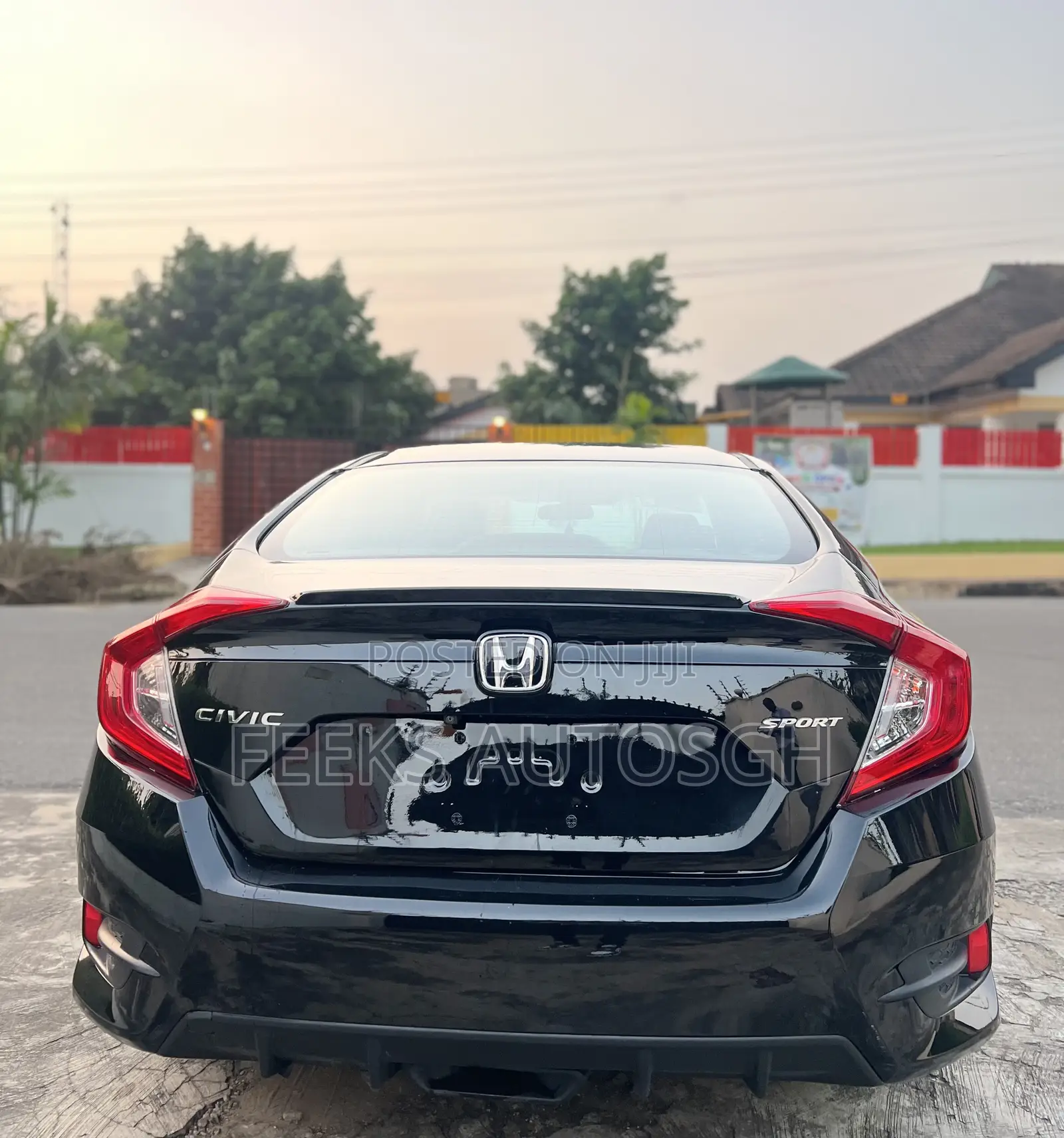 Honda Civic Sport Sedan 2020 Black