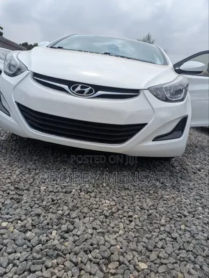 Hyundai Elantra Limited 4dr Sedan (1.8L 4cyl 6A) 2014 White