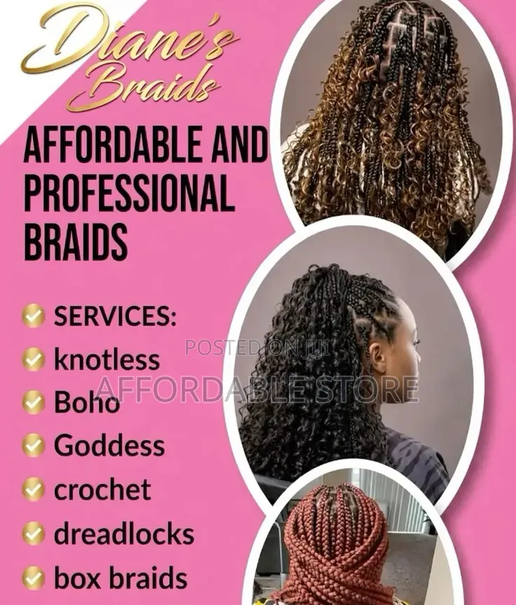 Braider/ Hairdresser Wanted (Vacancy Kumasi With Accomodation)