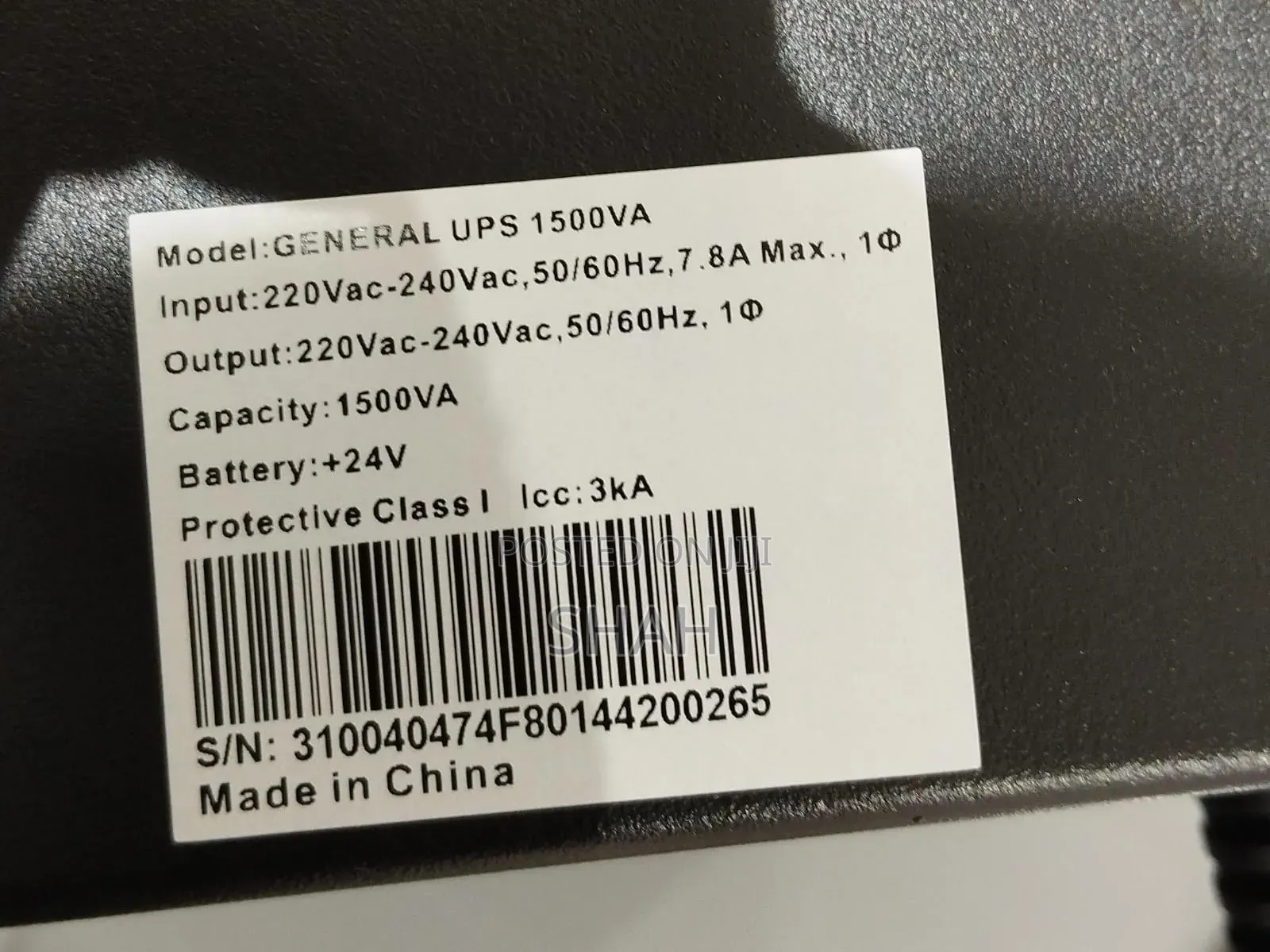 General Ups 1500VA