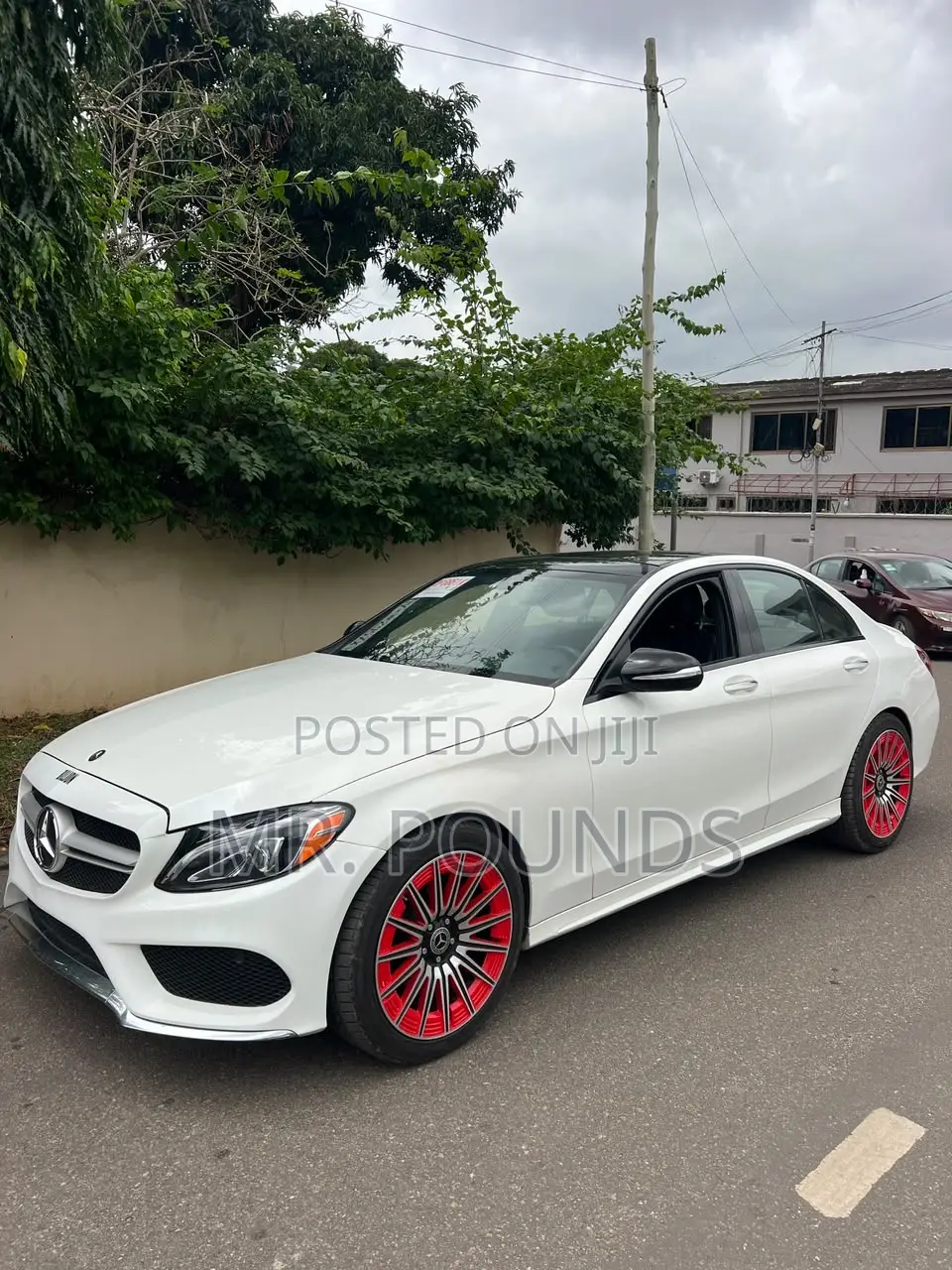 Mercedes-Benz C300 Sport 4Matic Sedan AWD (2.0L 4cyll 7A) 2016 White