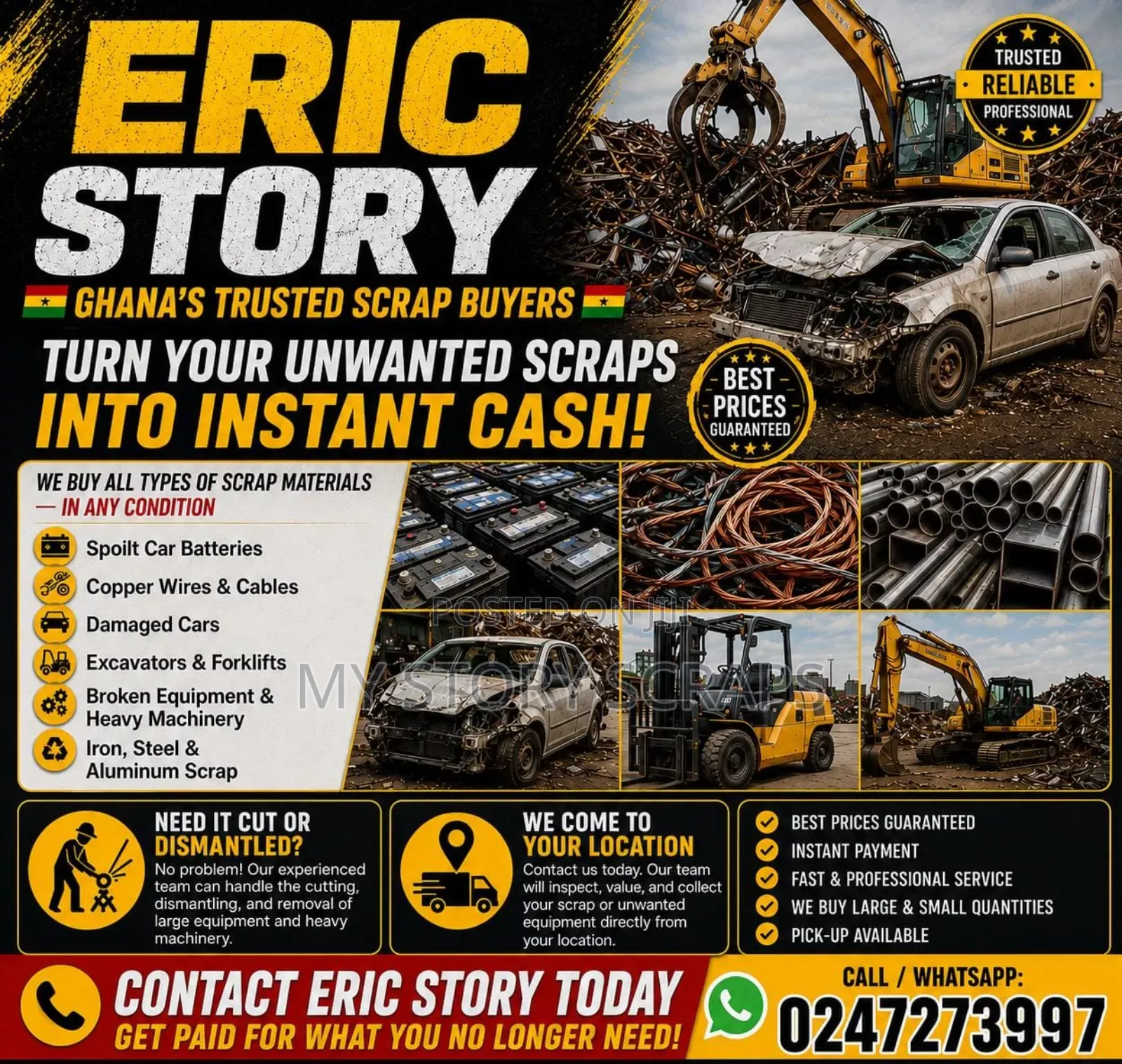 Scrap Dealer - We Buy Scraps