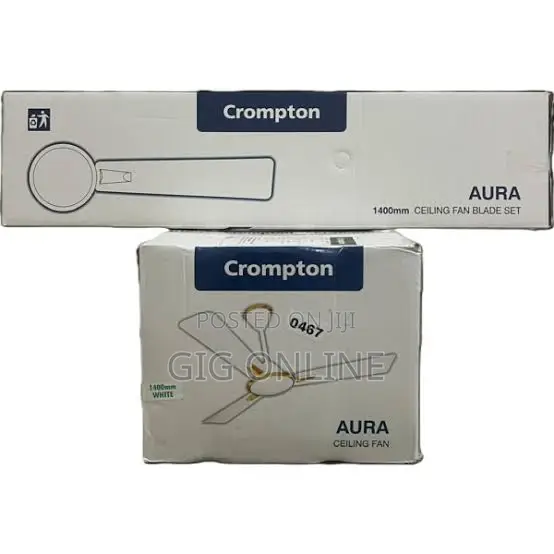 New Crompton Long Blade Ceilling Fan
