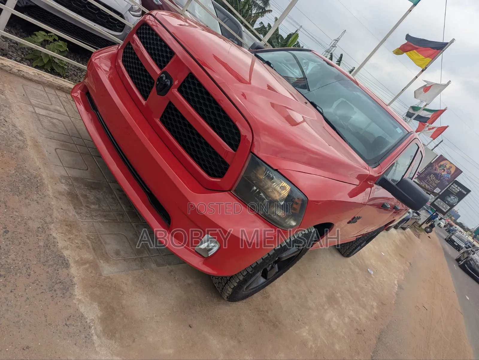 RAM 1500 2018 Red