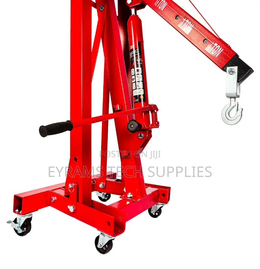 2 Ton Hydraulic Folding Engine Crane Hoist Lift Stand 2000kg