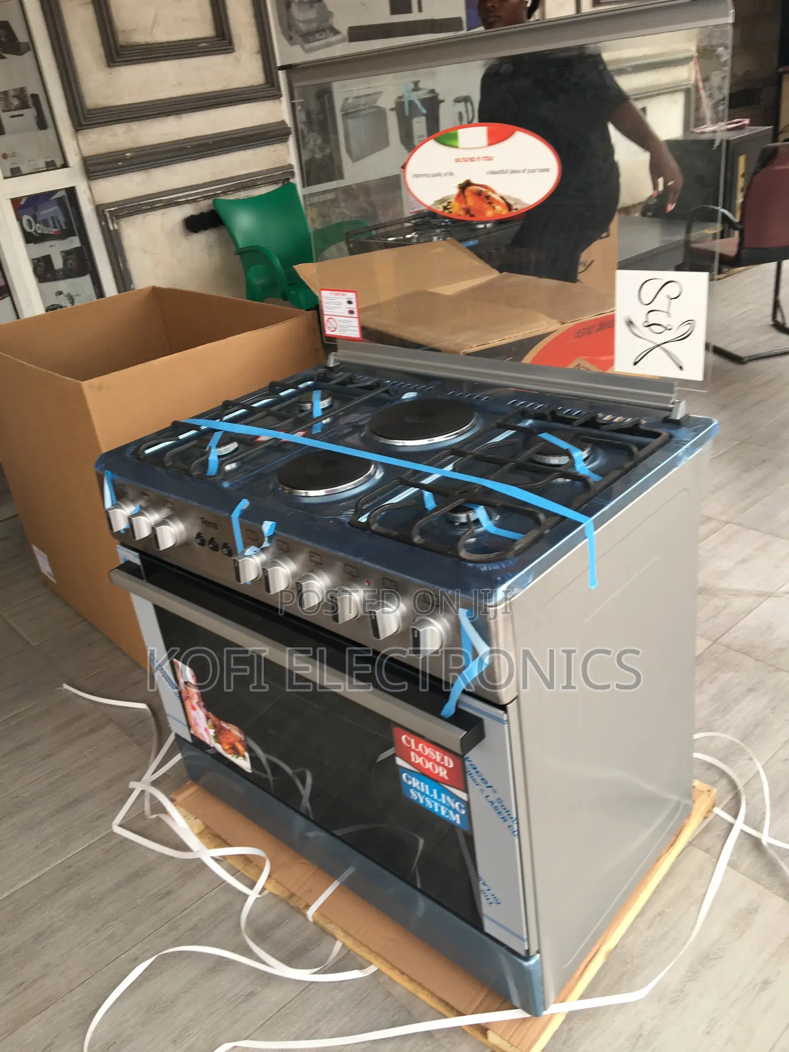 A Cooker Families Can Rely On(Ferre 90cm Gas/Electric Stainless-Steel)