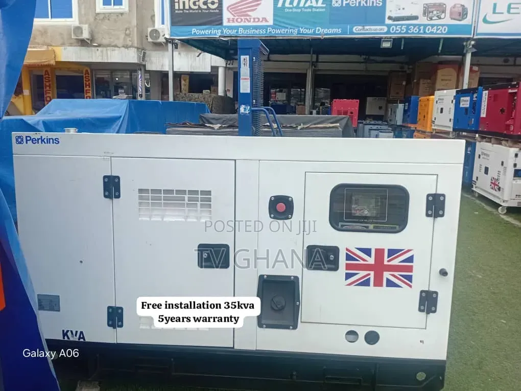 Perkins 35kVA Generator – Long Runtime Easy Maintenance35kva