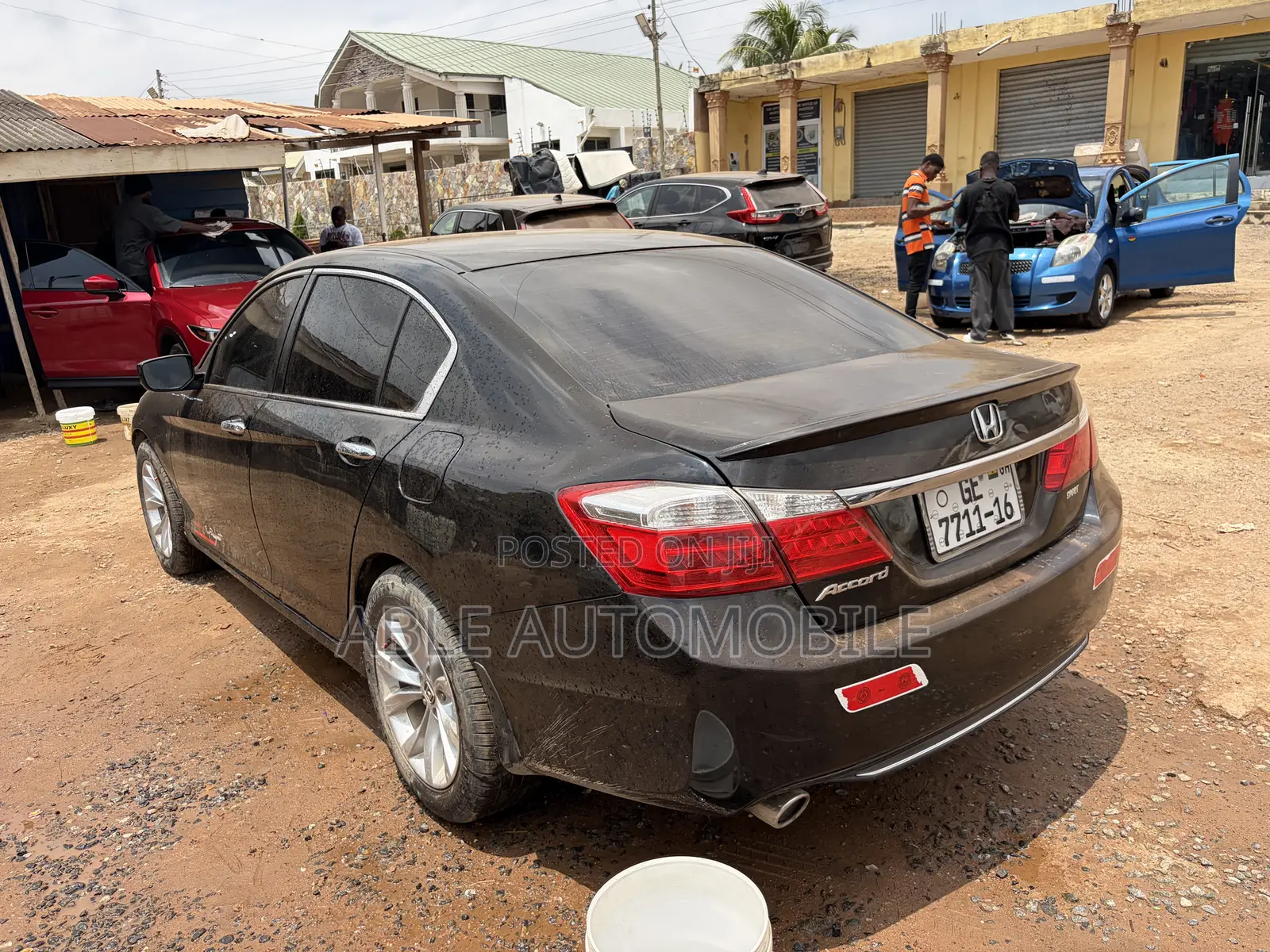 Honda Accord LX 4dr Sedan (2.4L 4cyl 6M) 2015 Black