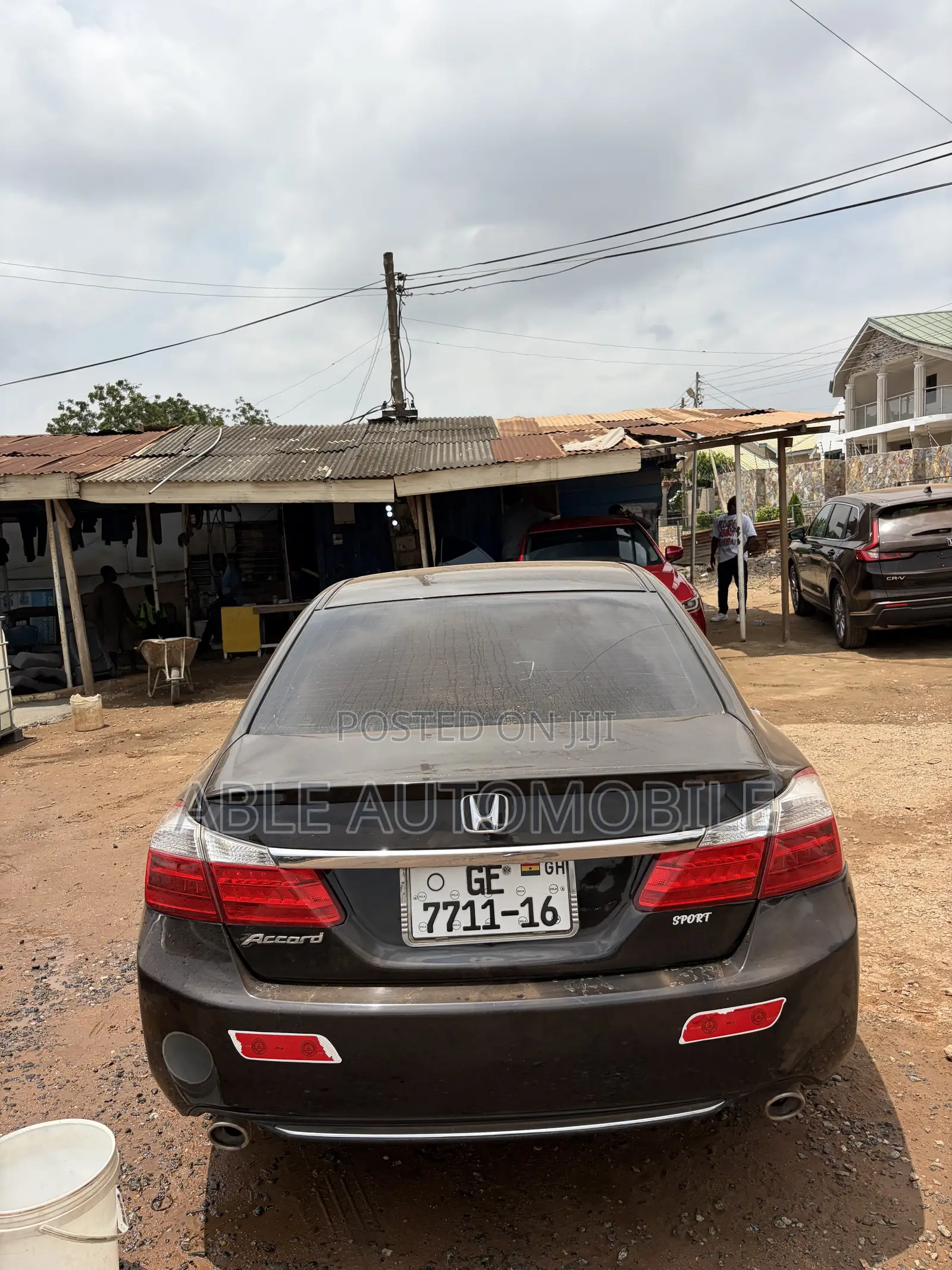 Honda Accord LX 4dr Sedan (2.4L 4cyl 6M) 2015 Black