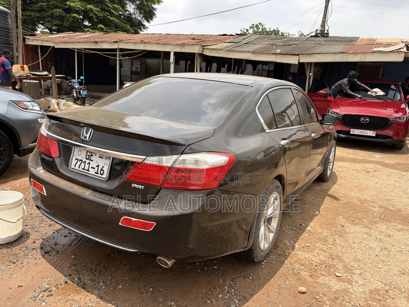 Honda Accord LX 4dr Sedan (2.4L 4cyl 6M) 2015 Black