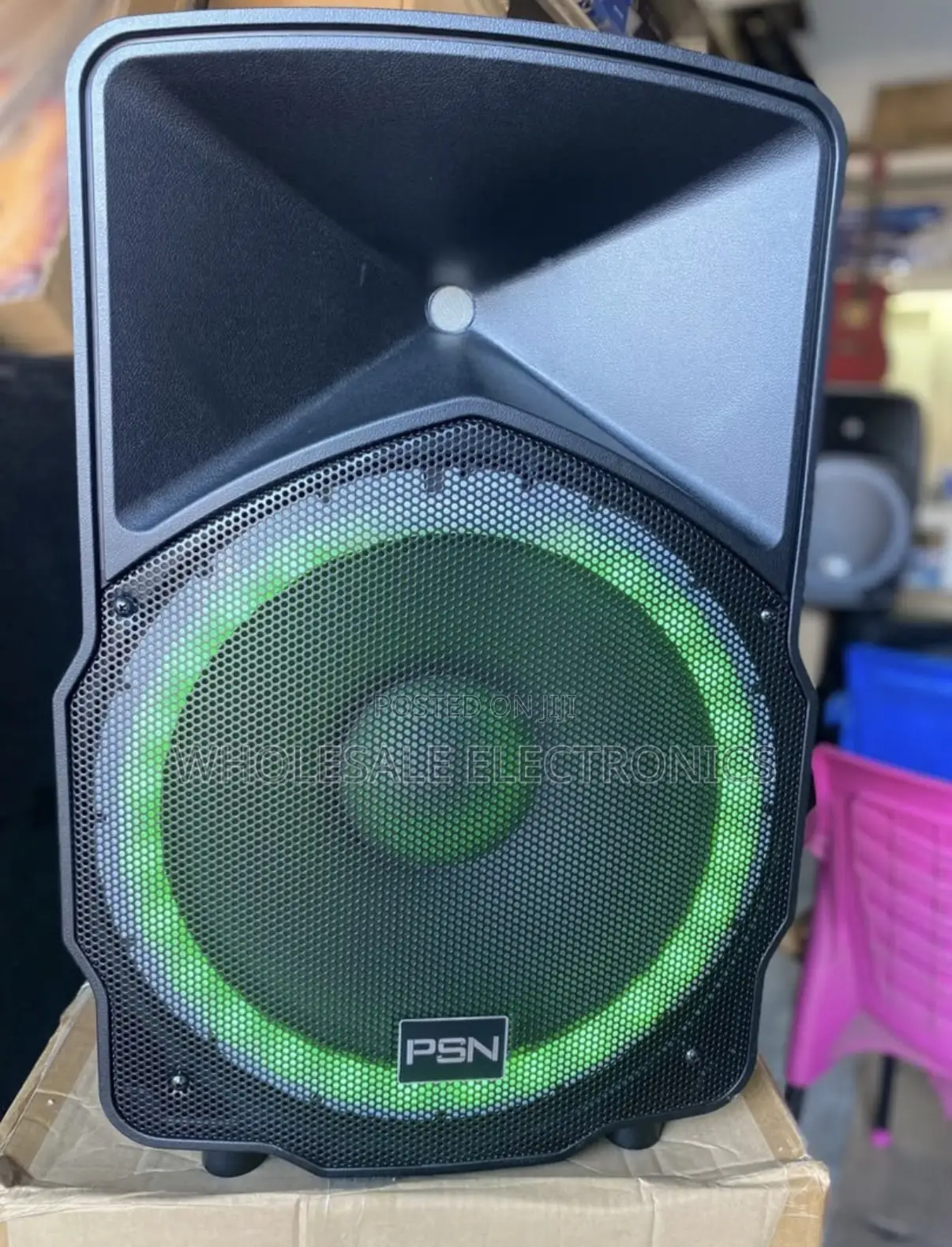PSN Rechargeable Speaker 15 Inches With Lights
