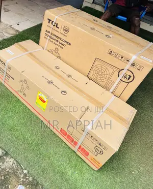 Sleek TCL 1.5hp Inverter Air Conditioner(White)Remote Control