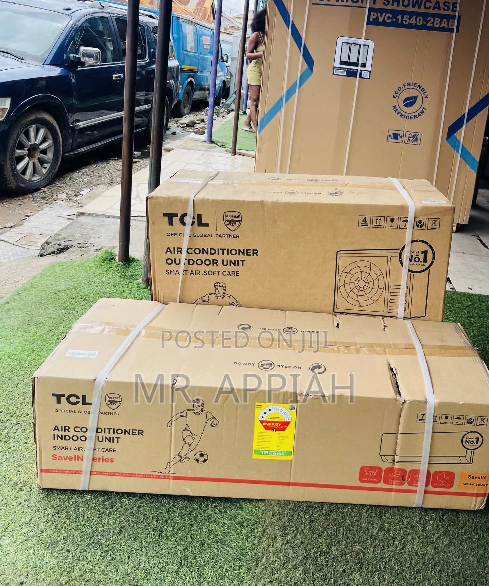 Sleek TCL 1.5hp Inverter Air Conditioner(White)Remote Control