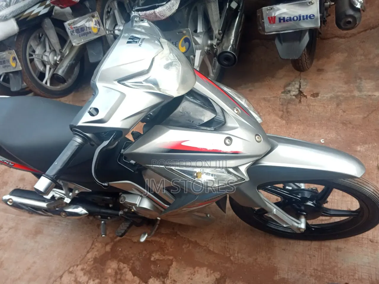 New Haojue HJ125-8K 2025 Silver