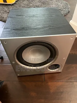 Powerful American Polk Audio 10" Powered Subwoofer Deep Warm Bass 110V