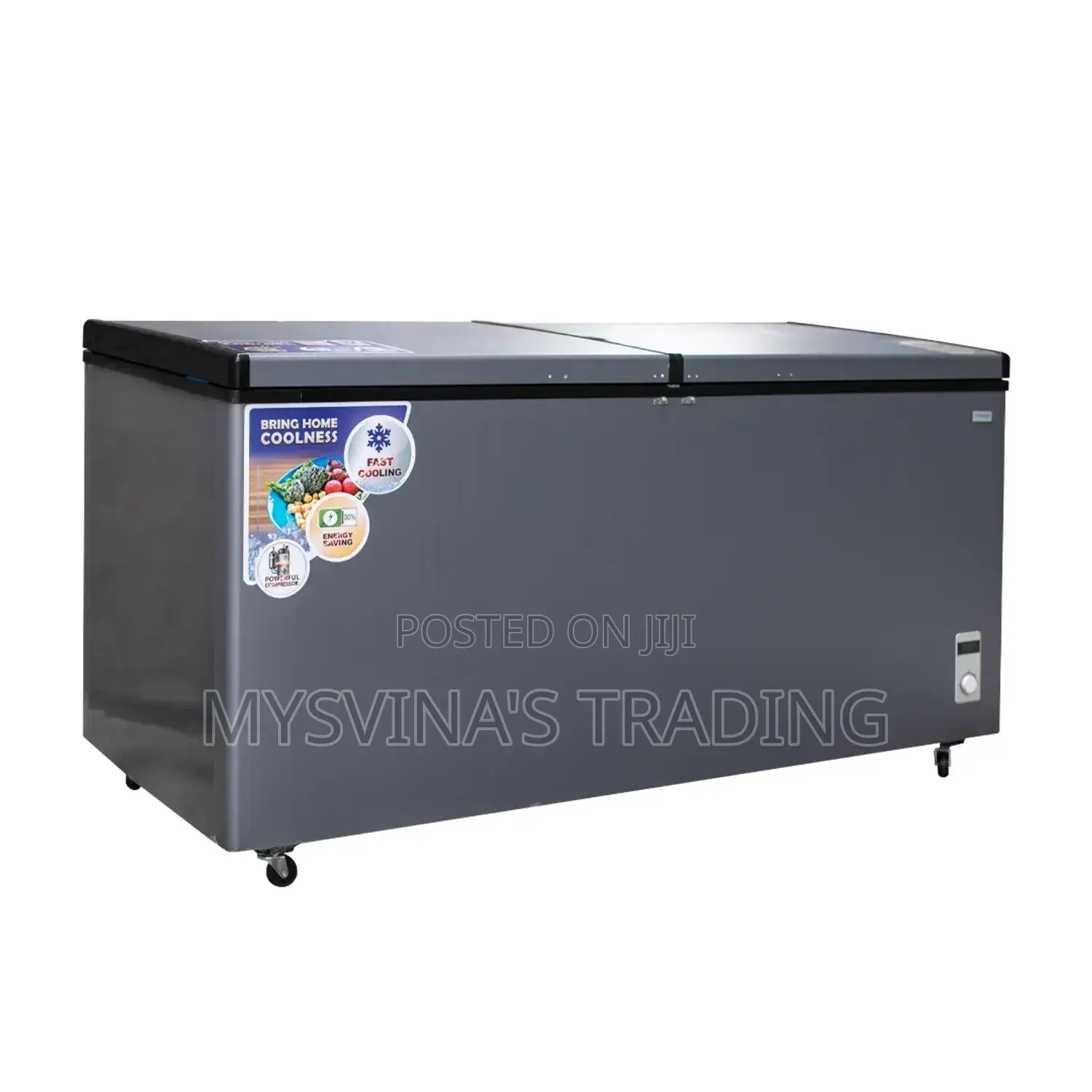 Nasco 545L Double Door Chest Freezer