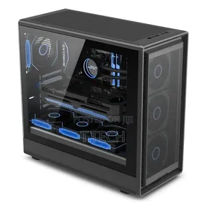 Premium Mid-Tower ATX Gaming Case With Fans