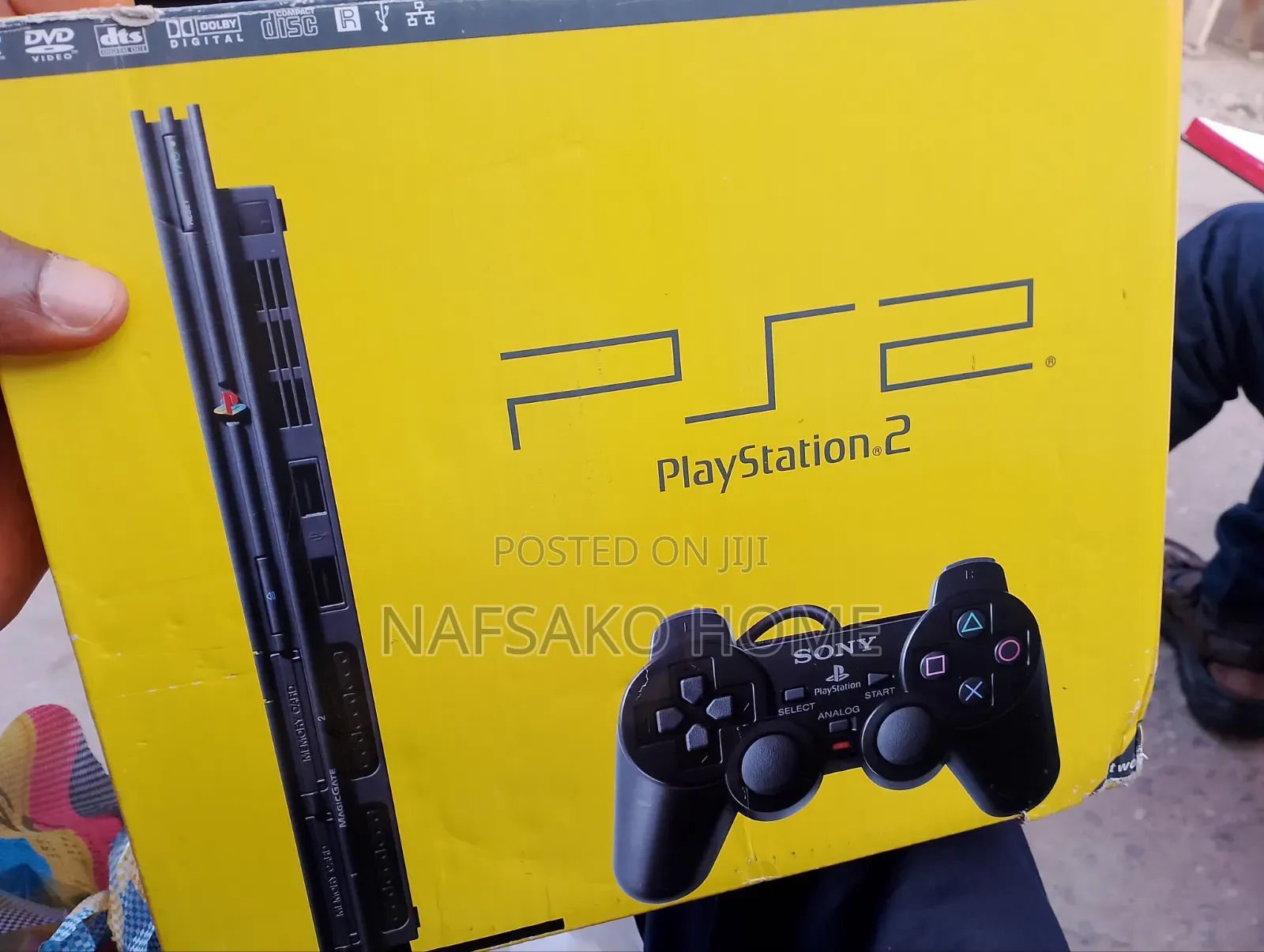 New PS2 Slim in Box With 18 Games