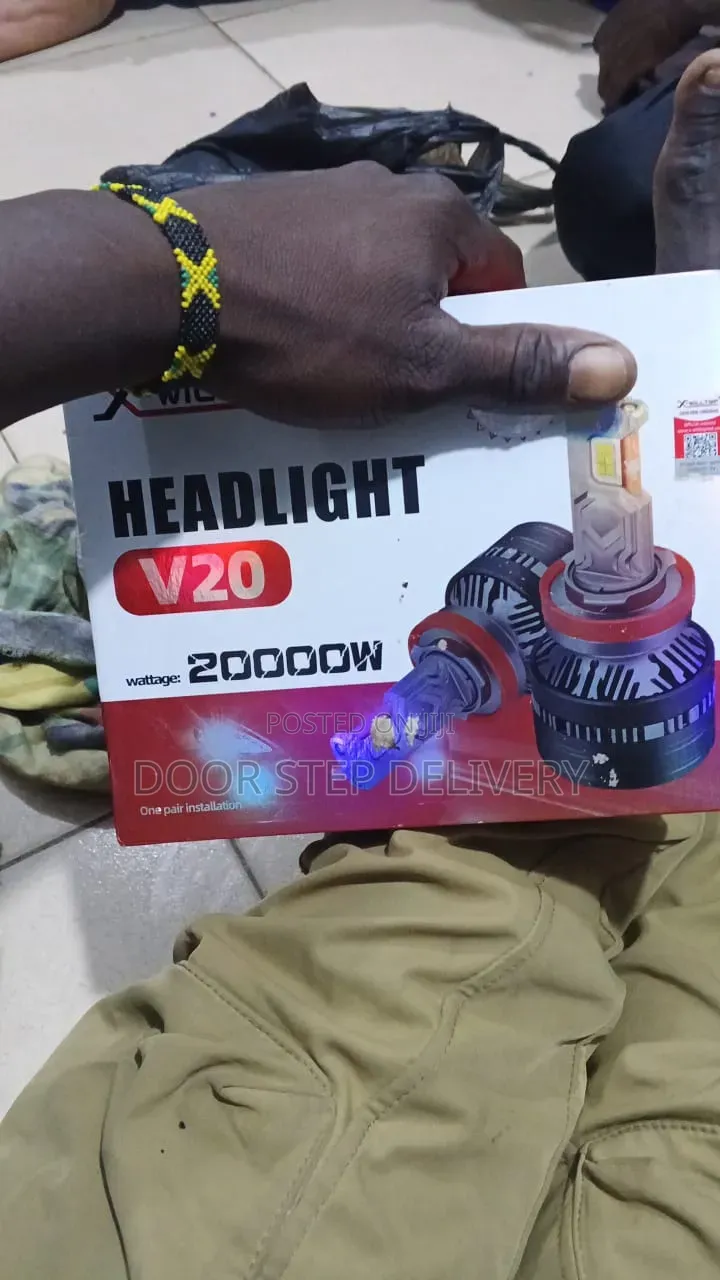 V20 Headlight Bulbs H4 Sockets