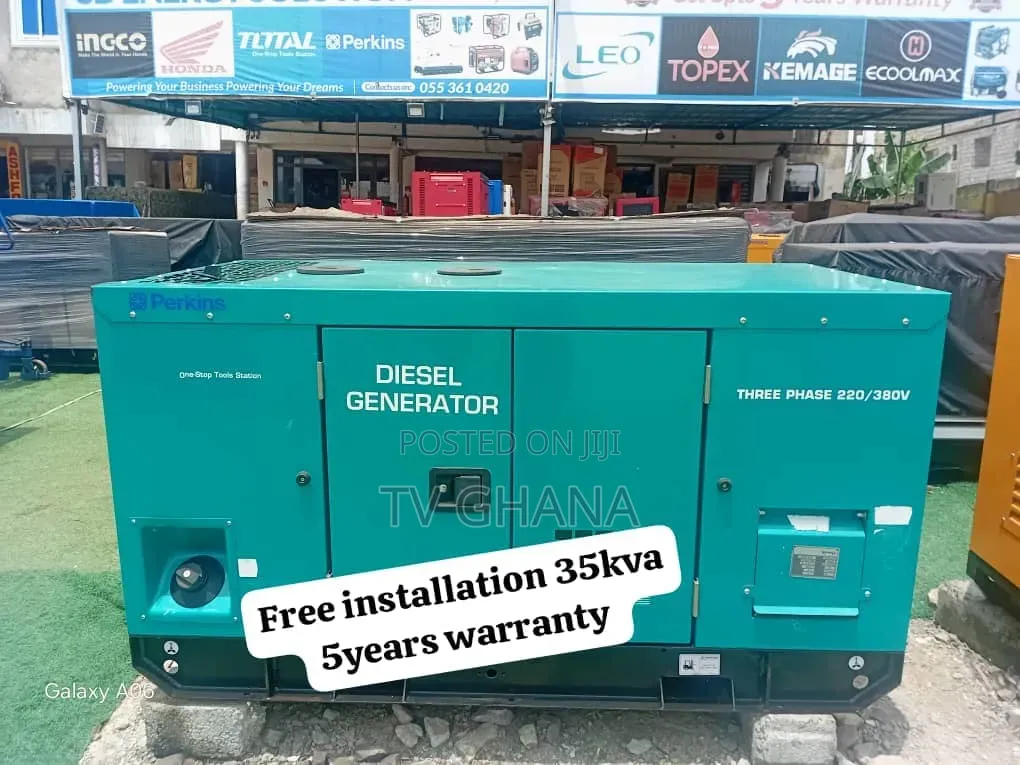 Perkins 35kVA Diesel Generator – Low Maintenance Design35kva