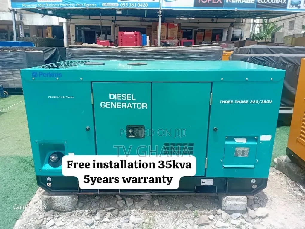 Perkins 35kVA Diesel Genset – Long Lasting Performance35kva