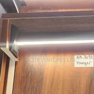 Wardrobe Bar With Light Profile