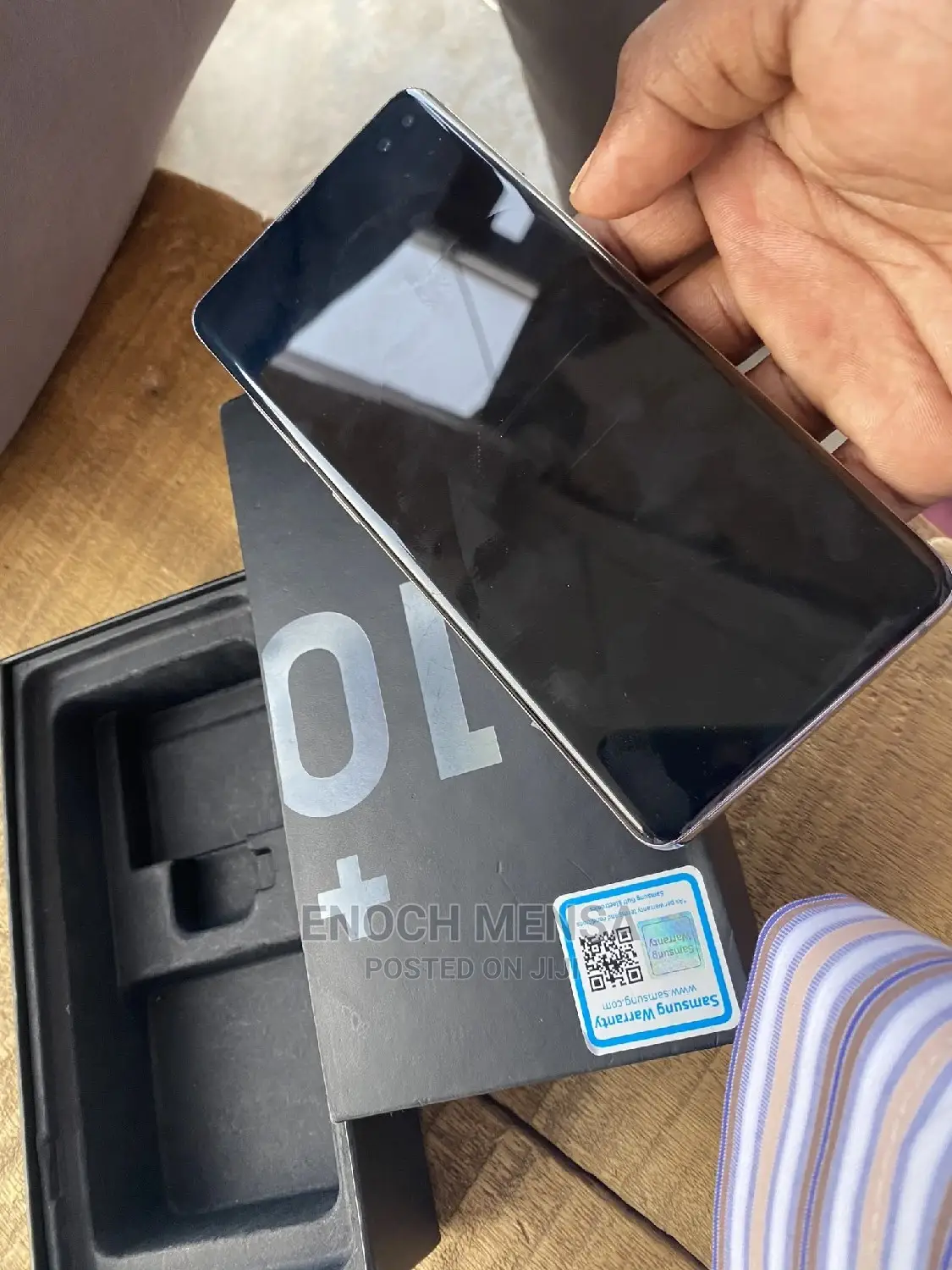 New Samsung Galaxy S10 Plus 128 GB Blue