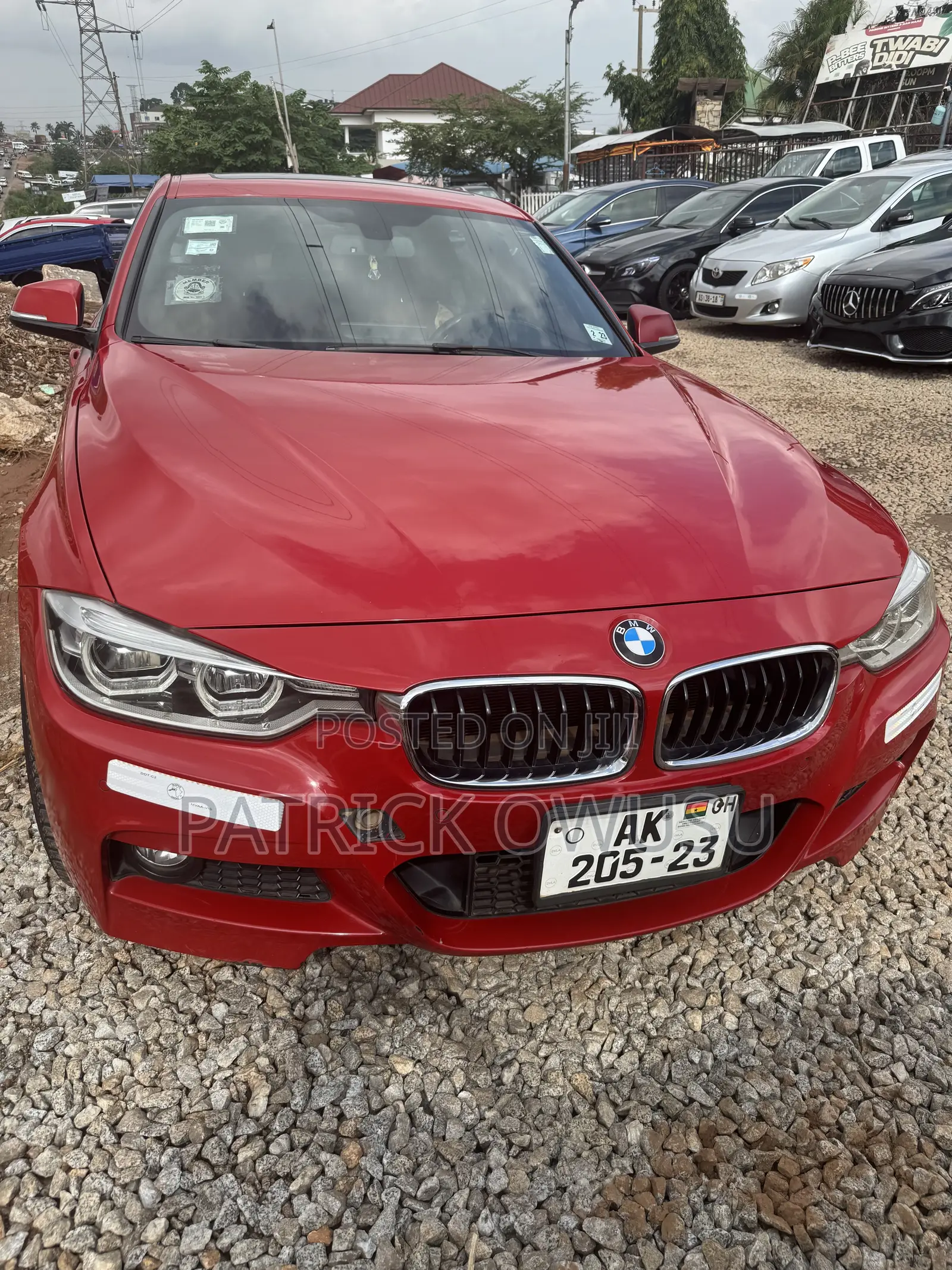 BMW 330i 2017 Red