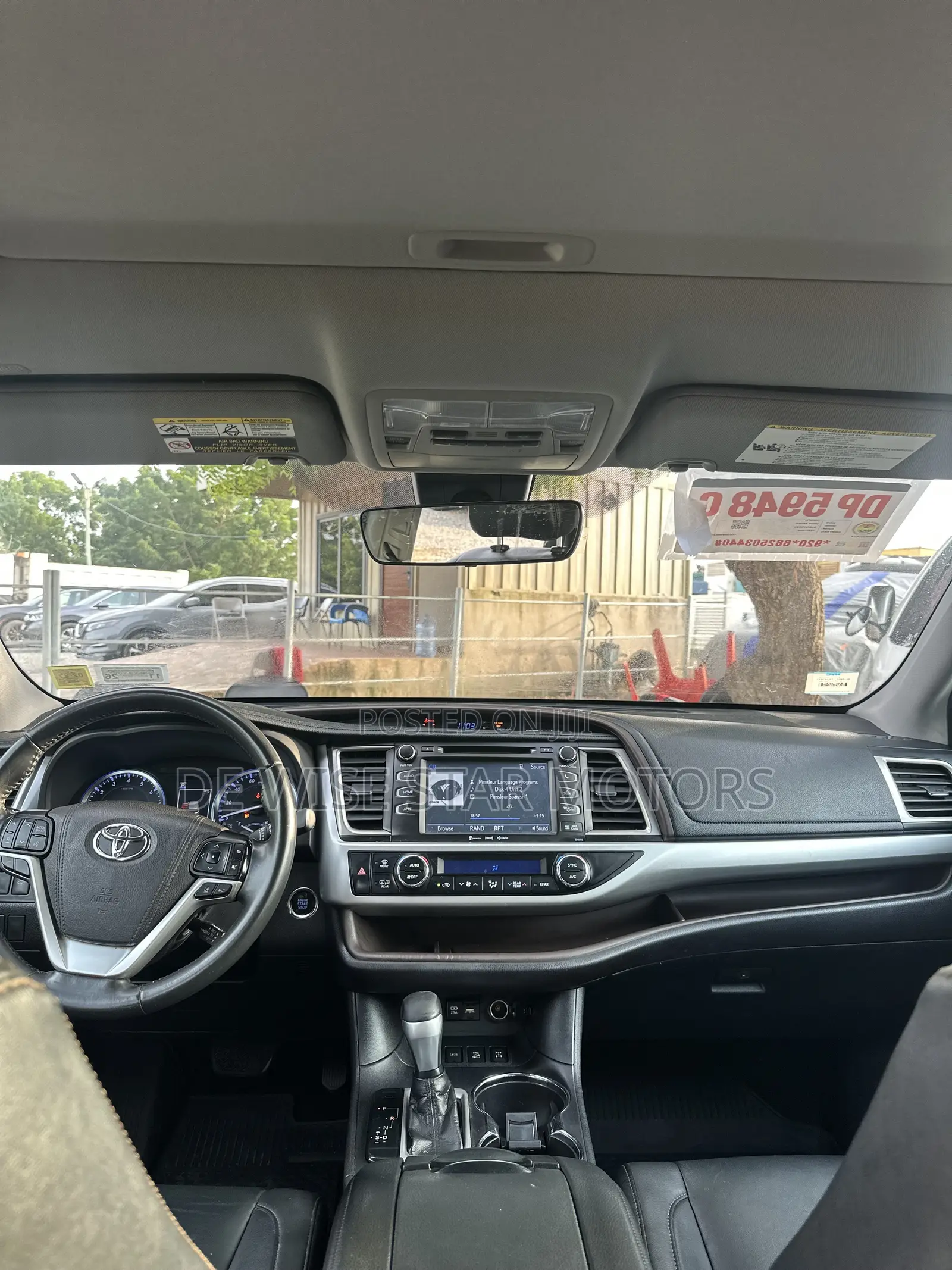 Toyota Highlander Limited 2019 Black
