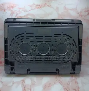 N99 Laptop Cooling Pad With Dual 14cm Fans, Adjustable Stand