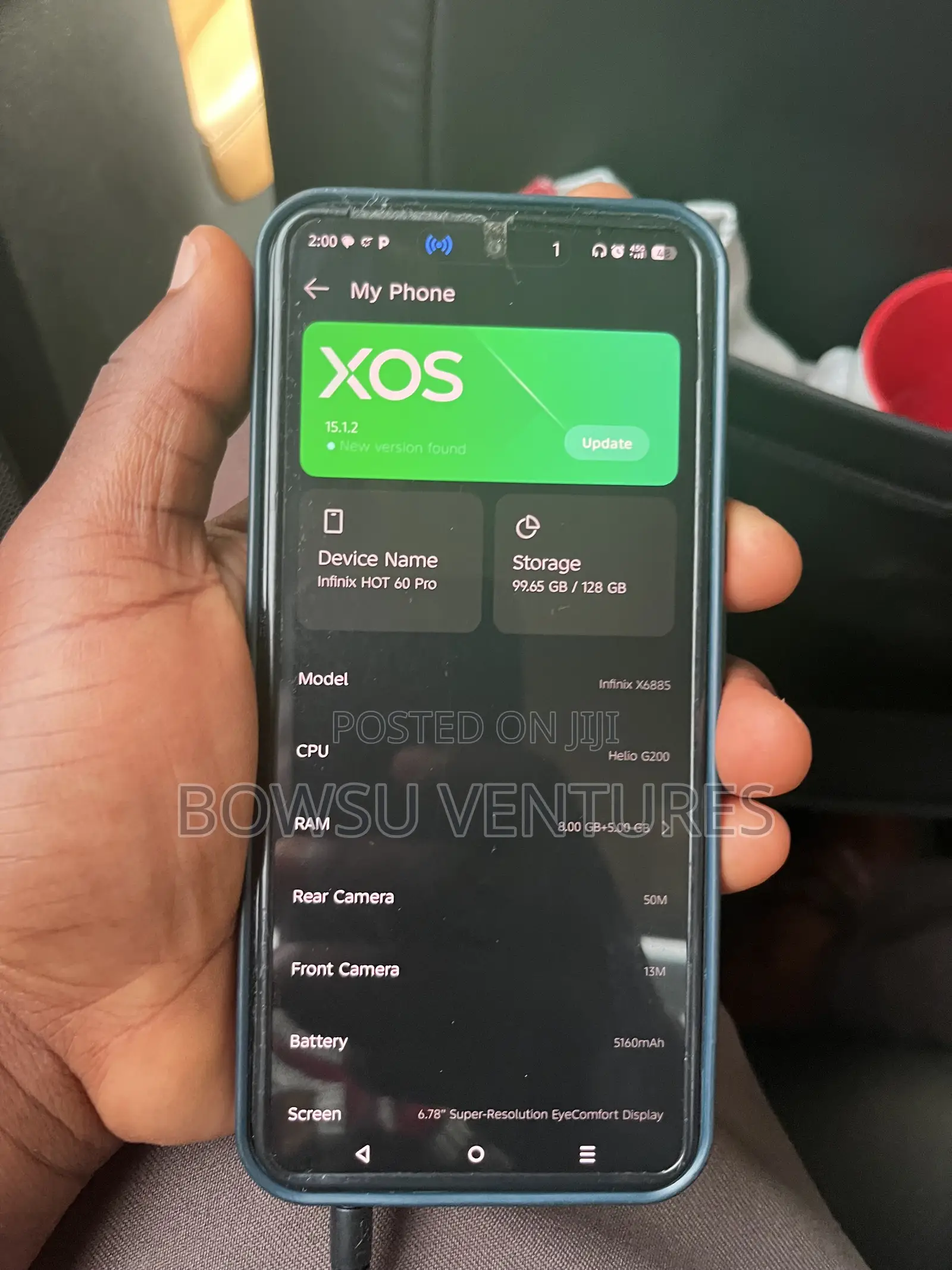 Infinix Hot 60 Pro 128 GB Gray