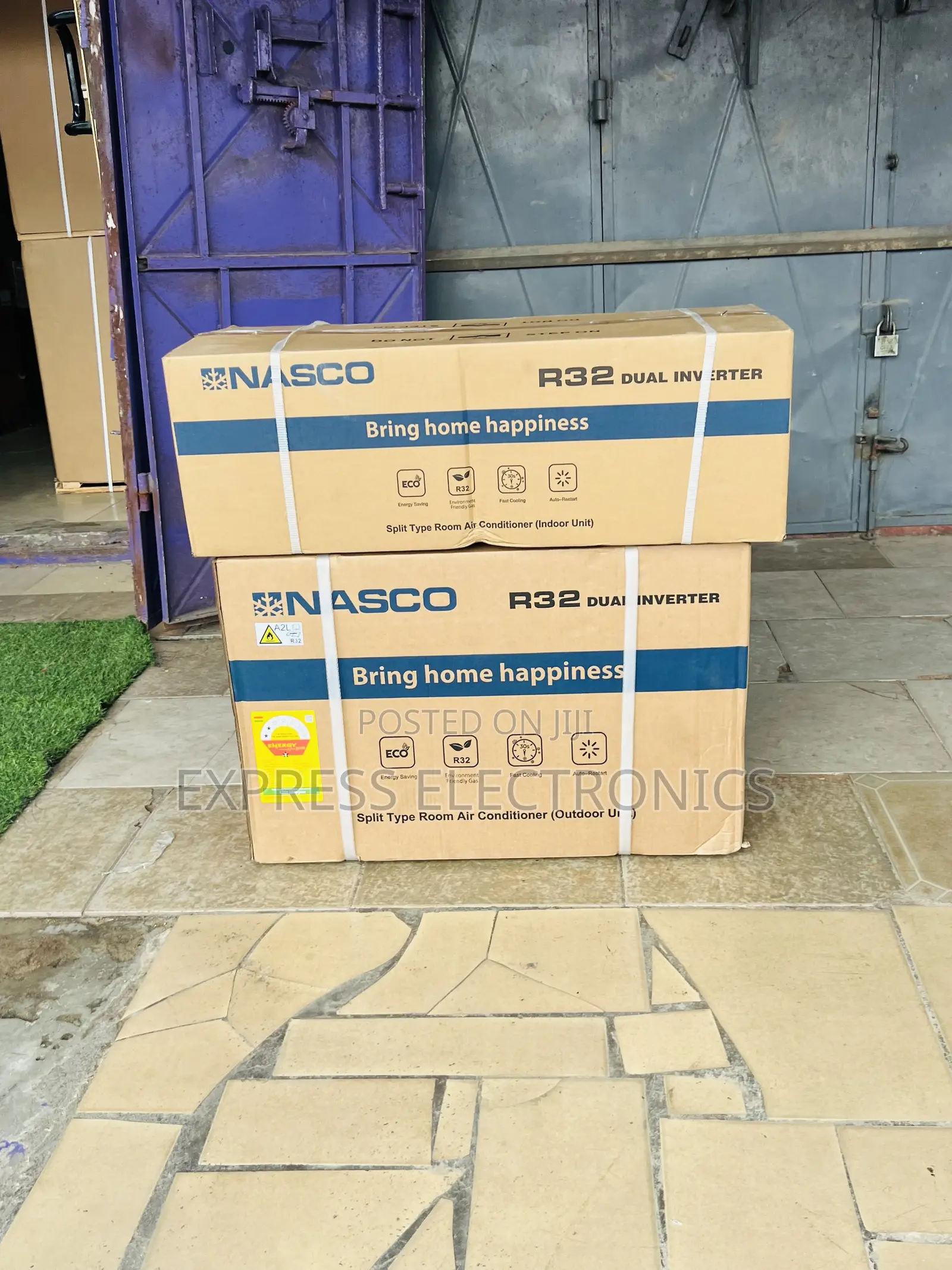 Lovely New White 2.5hp Split Dual Inverter’nasco