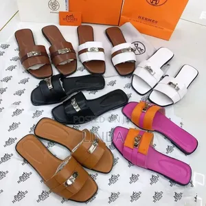 High Quality Ladies Hermes Slippers