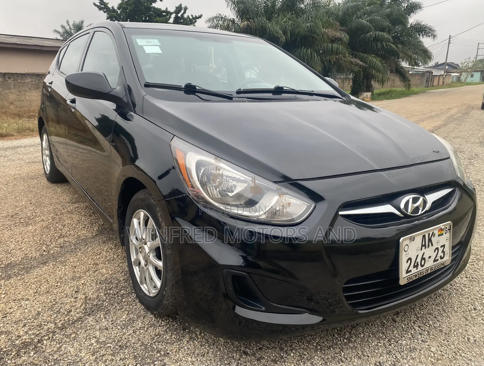 Hyundai Accent GLS 2013 Black