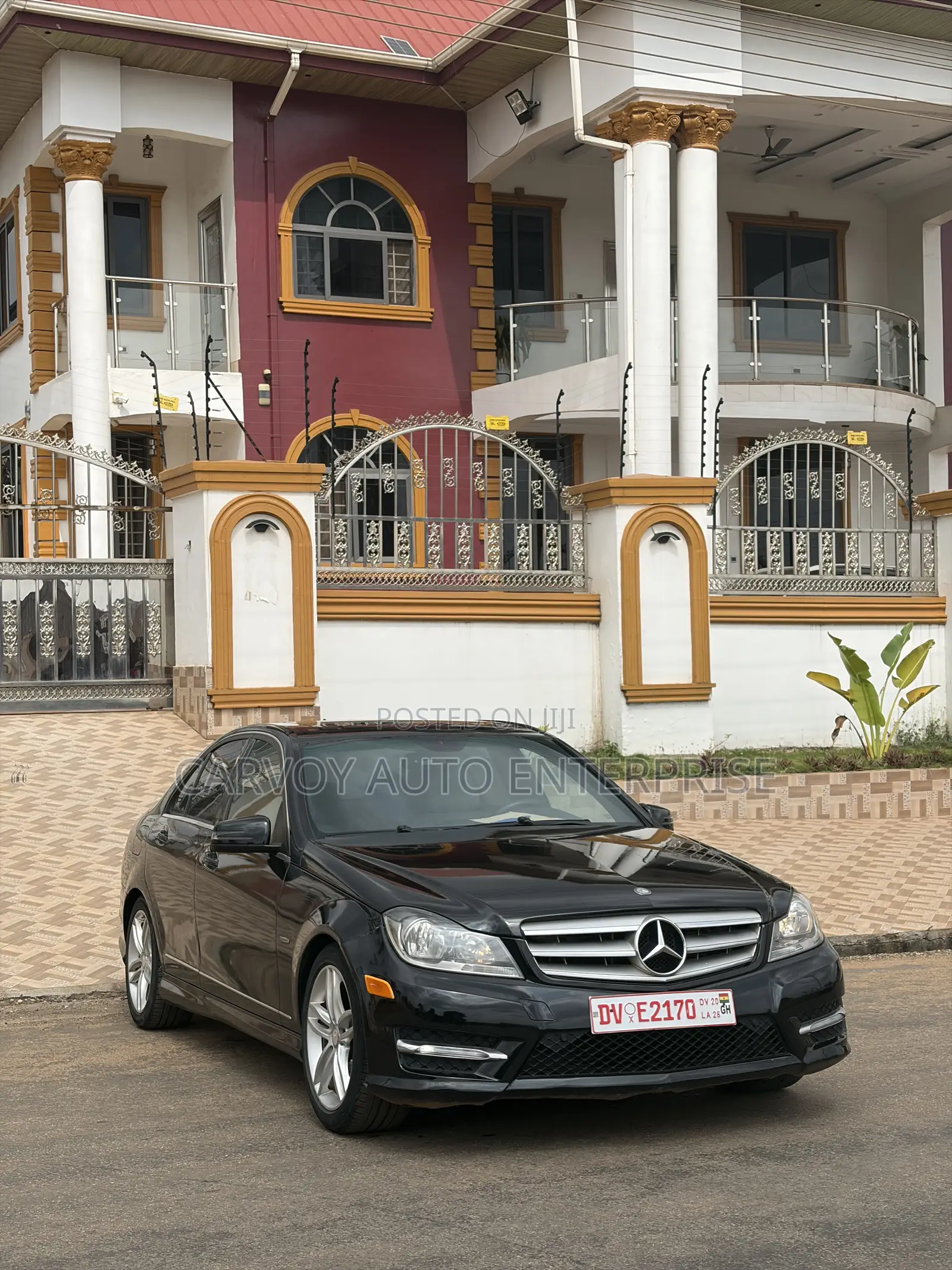 Mercedes-Benz C250 2012 Black