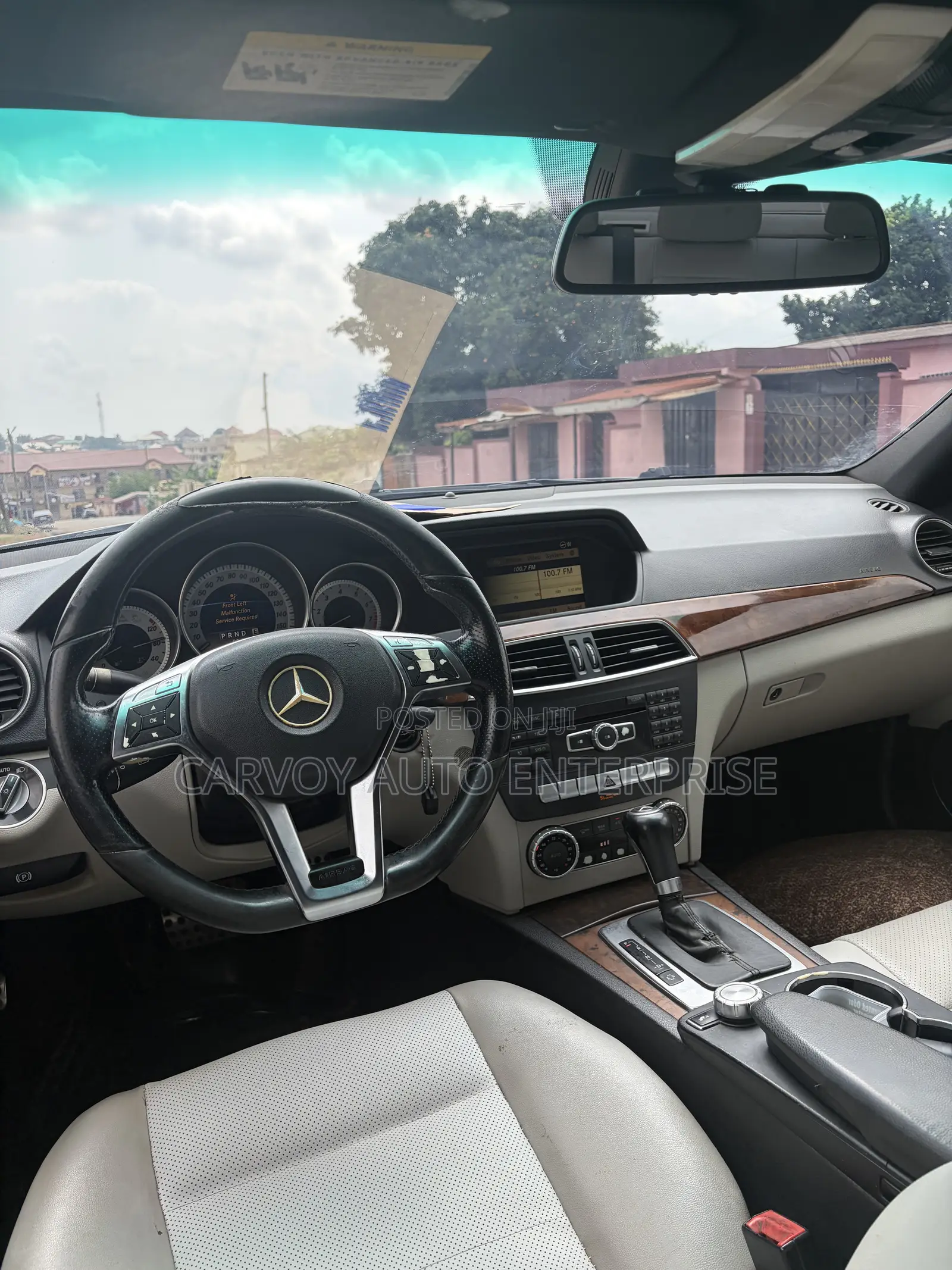 Mercedes-Benz C250 2012 Black