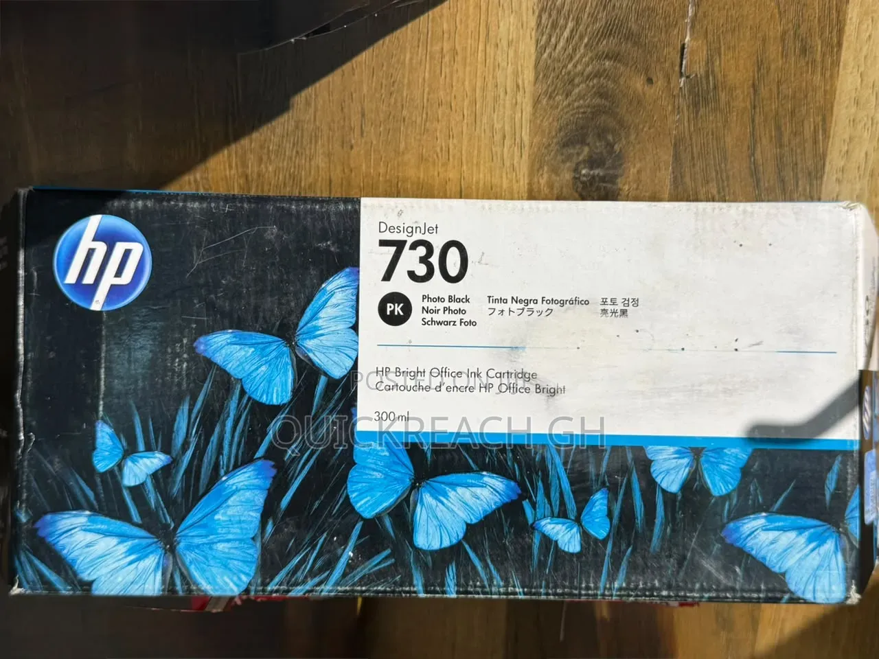 HP 730 Original Ink Photo Black 300ml
