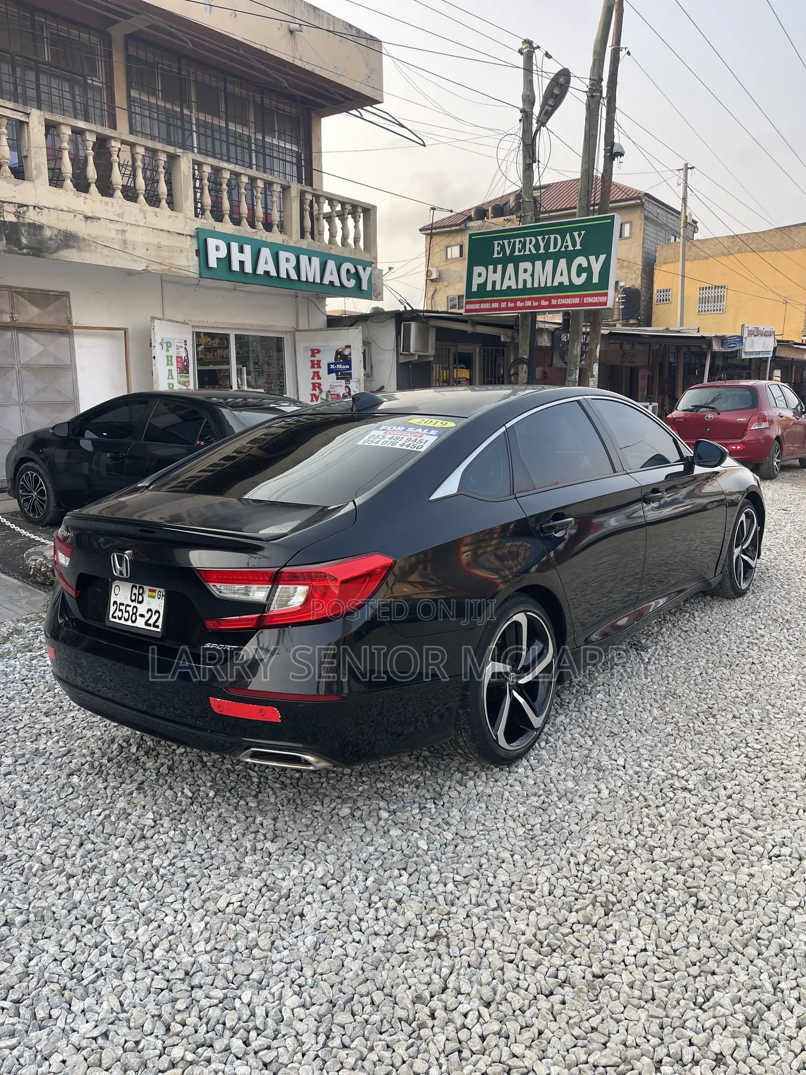Honda Accord Sport (1.5L 4cyl Turbo CVT) 2019 Black