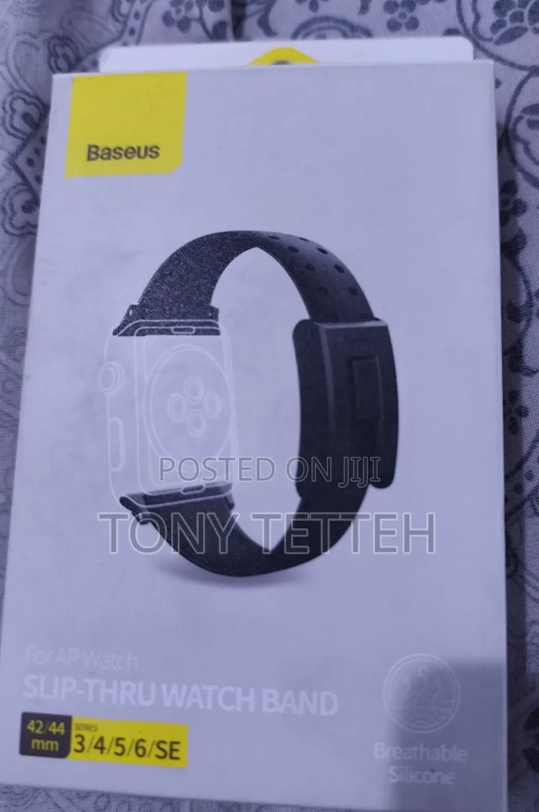 Baseus Slip-Thru Breathable Silicone Watch Band