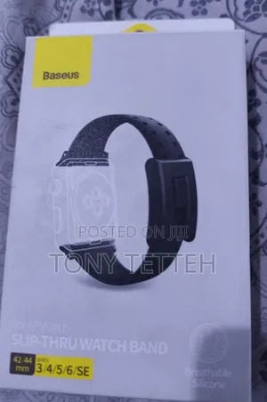 Baseus Slip-Thru Breathable Silicone Watch Band