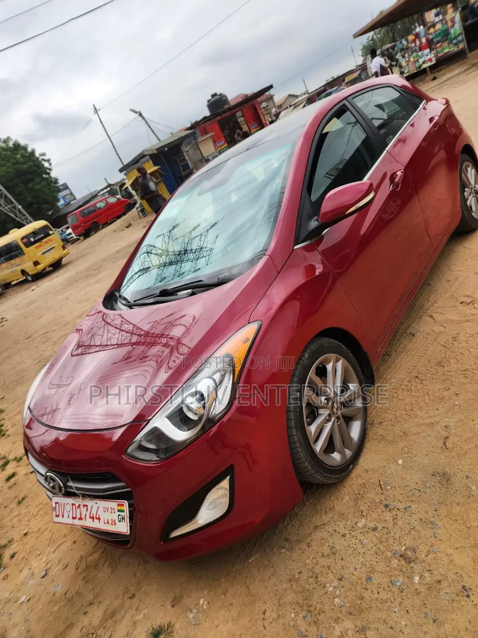 Hyundai Elantra 2016 Red