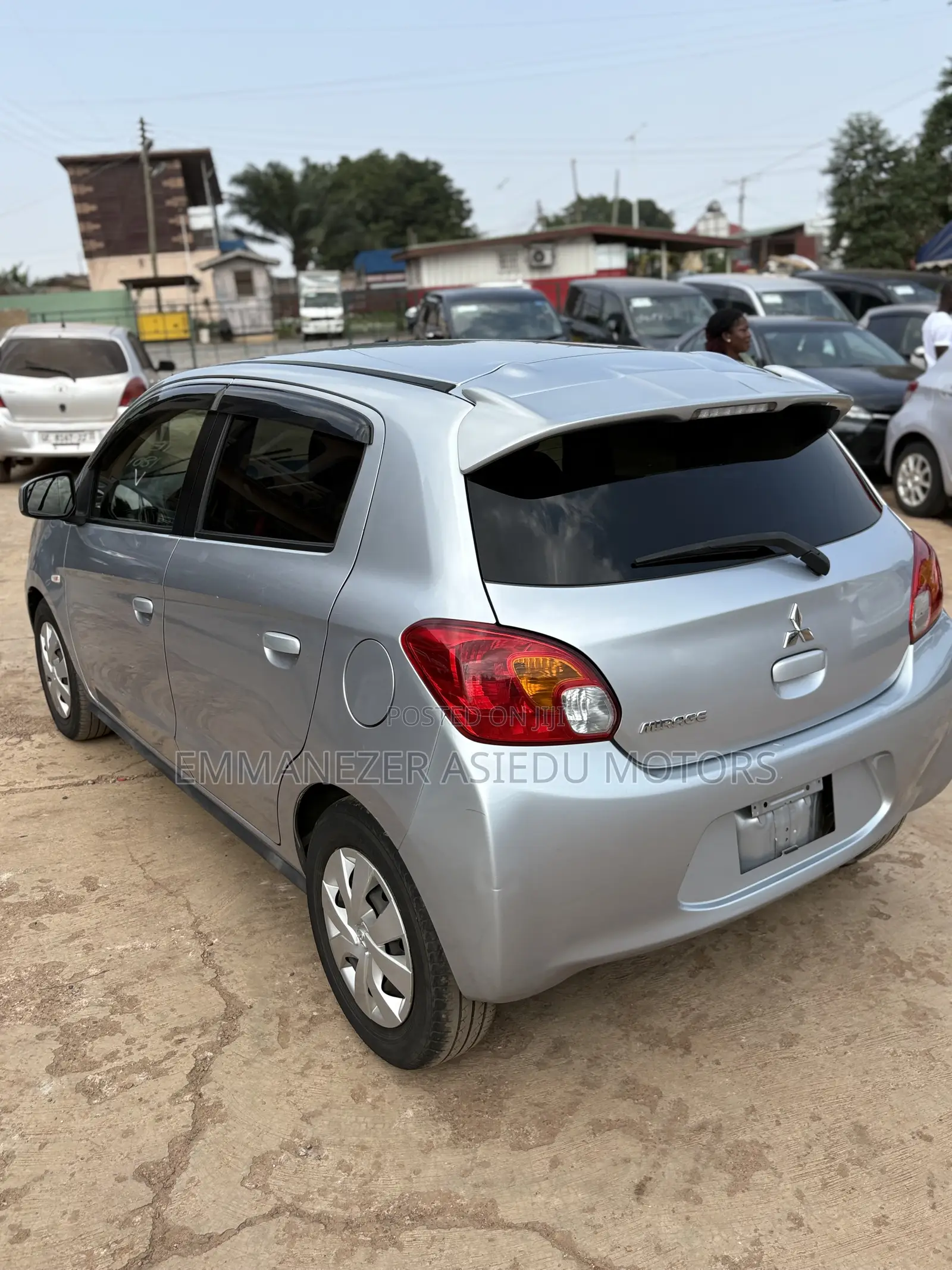 Mitsubishi Mirage 2012 Silver