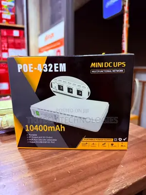 10,400 mAh -POE-431P Mini DC UPS