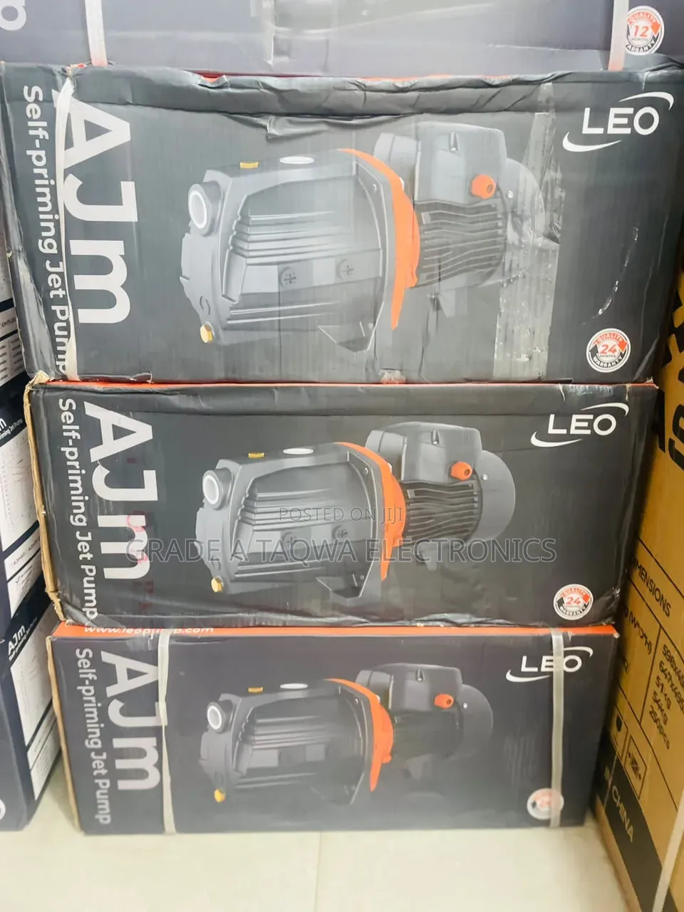 Delivery Efficient Leo Self-Priming Jet 2.0hp Water Pump