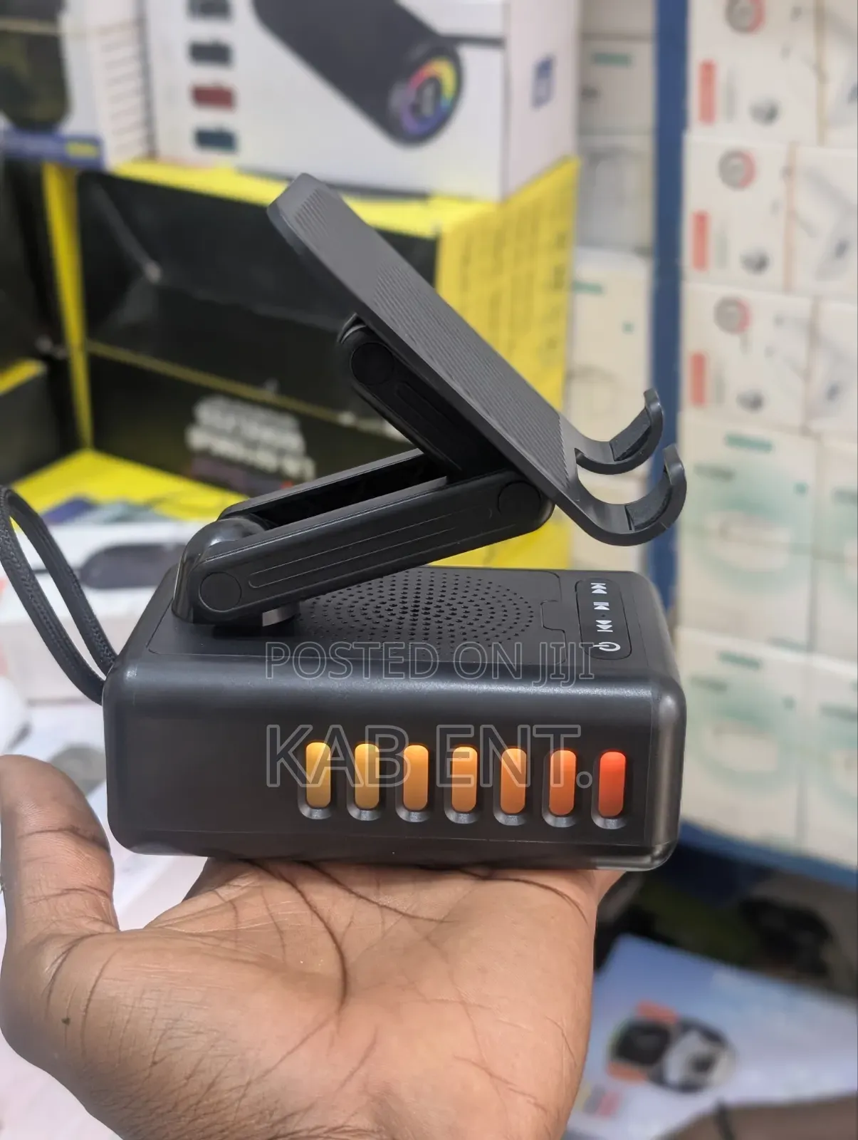 NR-205D Bluetooth Speaker With Phone Stand